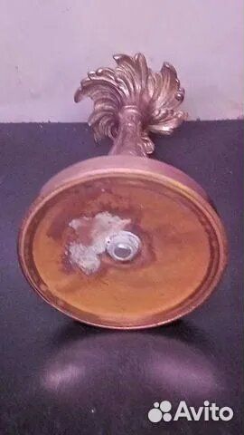 Латунный подсвечник