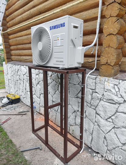 Установка монтаж сплит систем Монтаж кондиционера