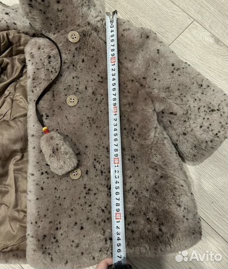 Шубка цигейковая детская СССР