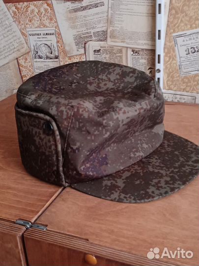 Кепка зимняя военная цифра