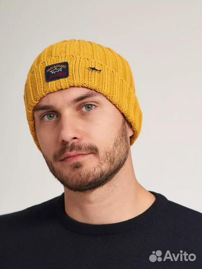 Шапка Paul Shark желтая