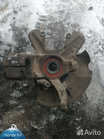 Поворотный кулак skoda octavia тур