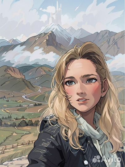 Редактирование фото в стиле аниме