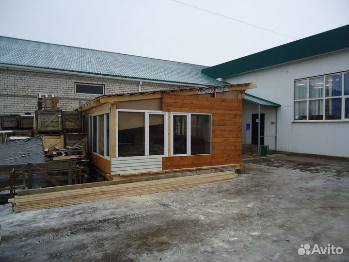 Каркас дачного дома