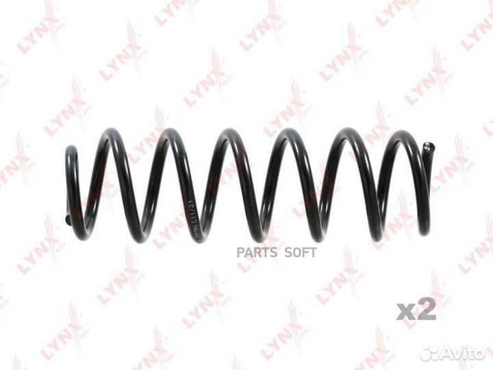 Lynxauto SC-2591 Пружина подвески задняя renault G