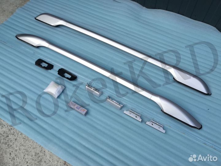 Рейлинги land cruiser Prado 150 Серебро