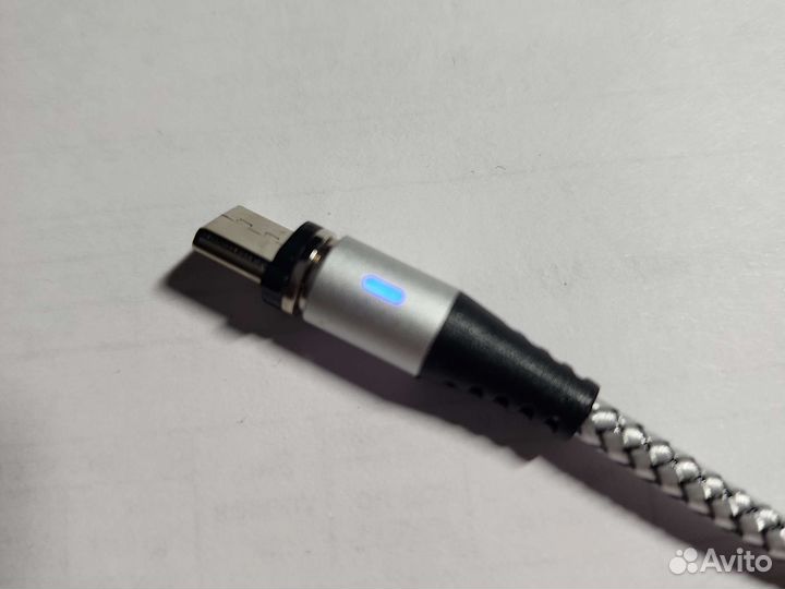 Кабель зарядки Type-C магнитный. Новый