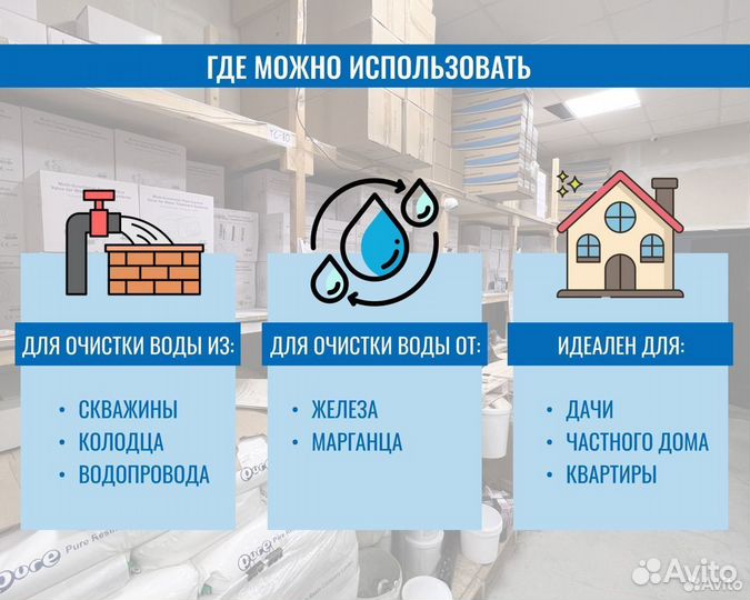 Система обезжелезивания воды от производителя со с