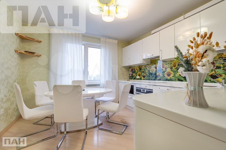3-к. квартира, 95,9 м², 11/19 эт.