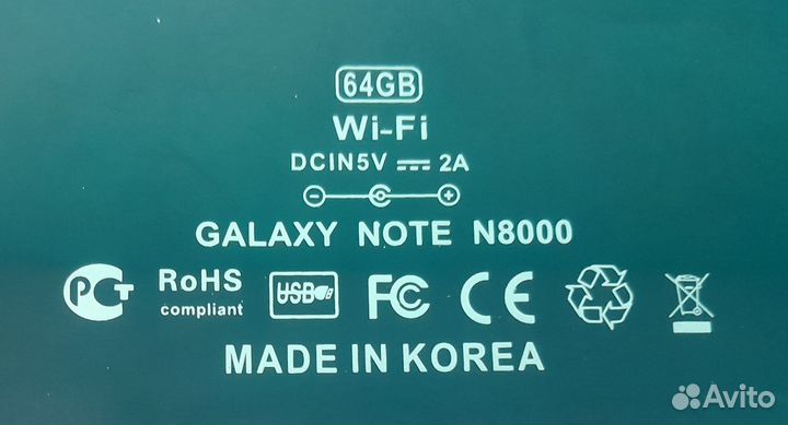 Планшет samsung galaxy note N8000