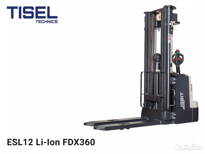 Штабелер самоходный Tisel ESL12 Li-Ion FDX360