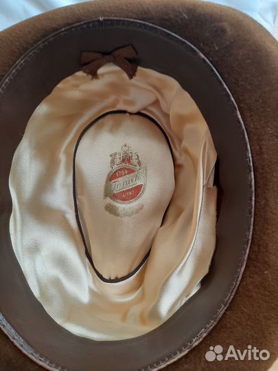 Шляпа фетровая мужская