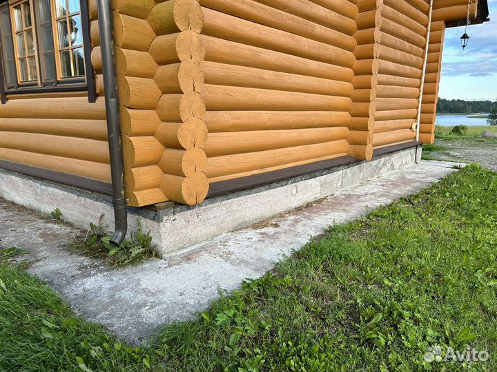 Шлифовка конопатка покраска деревянных домов