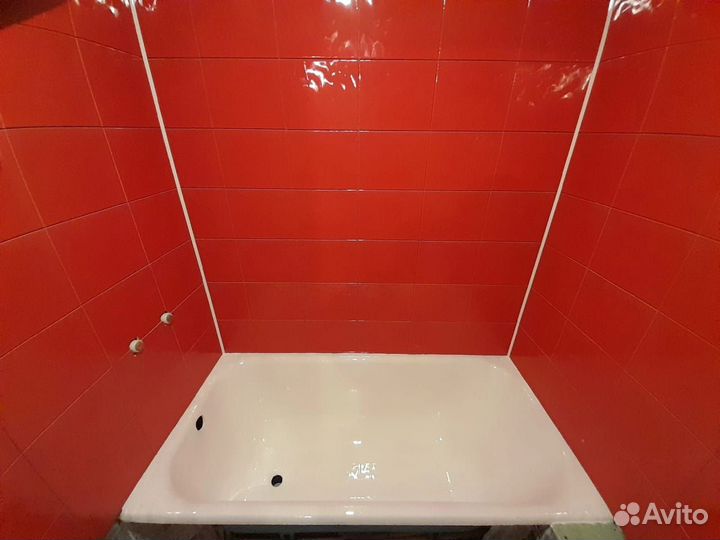 Реставрация ванн жидким акрилом по договору