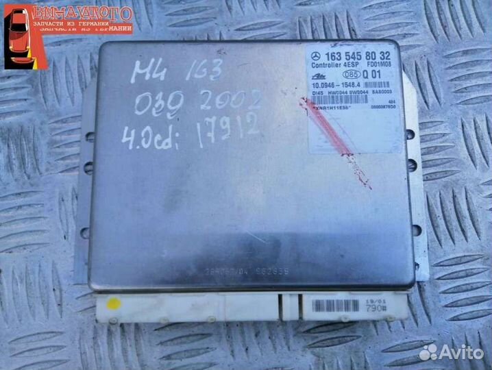 Блок ESP Mercedes-Benz ML W163 1635458032,A1635458