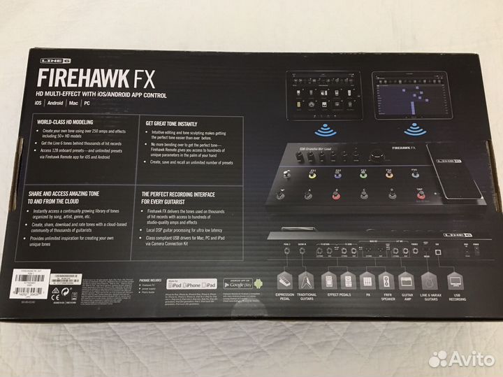 Новый Line 6 Firehawk FX Гитарный процессор