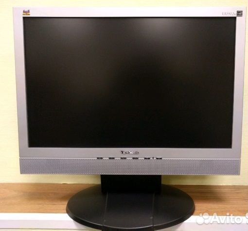 Монитор viewsonic va1912w + клавиатура