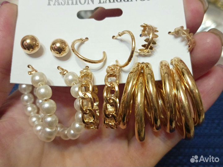 Набор сережек