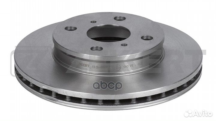 Диск торм. перед. Toyota Corolla (E100) 92- (E110)