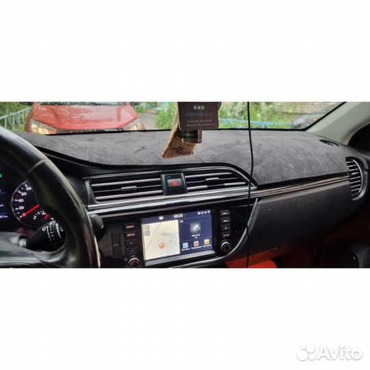 Накидка на панель Kia Rio Киа Рио c 2017г Rio X-Li