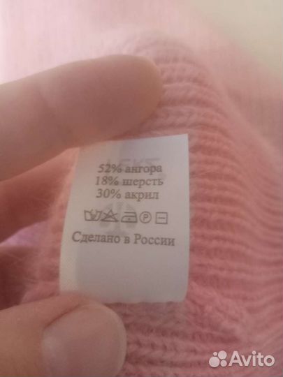 Продам комплект шапка и платок женский