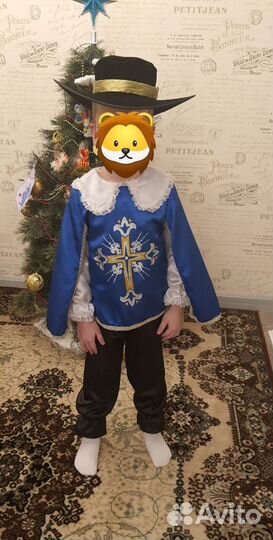 Новогодний костюм мушкетера 122