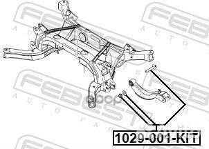 Болт с эксцентриком ремкомплект 1029-001-KIT Fe