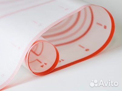 Силиконовый коврик для выпечки и раскатки теста