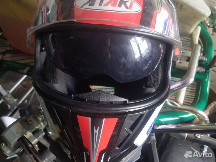 Шлем для мотокросса бу