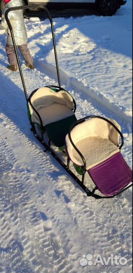 Санки коляска