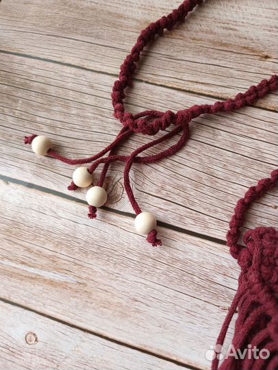 Сумка макраме