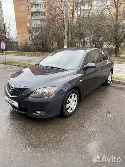 Mazda 3 1.6 МТ, 2005, битый, 220 000 км