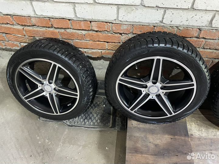 Колеса на mercedes R17 зимние