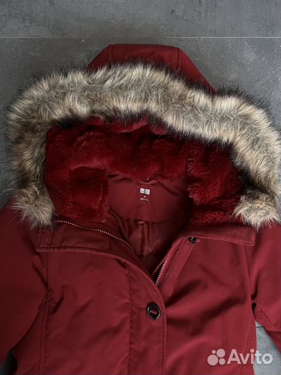 Пуховик парка uniqlo
