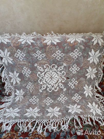 Салфетка вязанная крючком