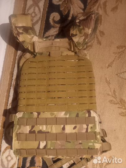 Бронежилет плитник мультикам с плитами