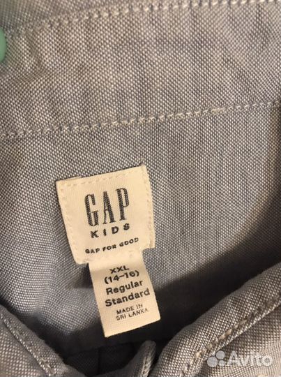 Рубашка GAP мужская 160 см