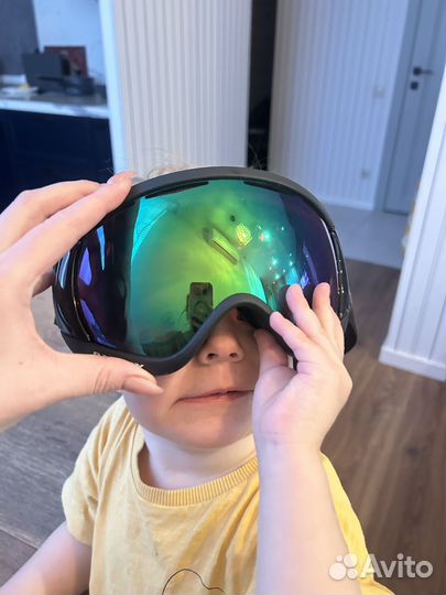 Горнолыжные очки oakley canopy snow jade prizm