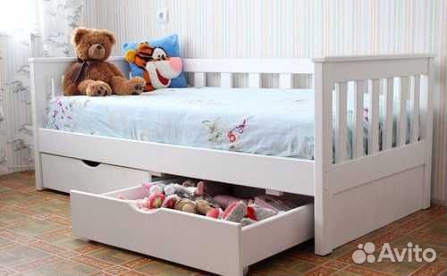 Детская кровать из сосны новая