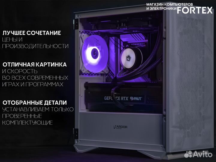 Топ пк i7 13700KF RTX 4070 Ti super 1TB+16