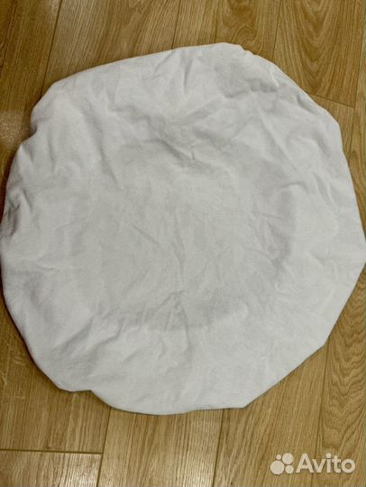 Наматрасник на детскую кроватку круглую