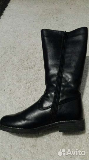 Сапоги подростковые, демисезонные для девочки