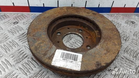 Диск тормозной передний honda civic 7 (8DN02N601)