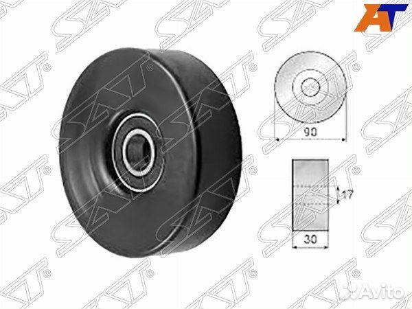 Ролик приводного ремня chrysler concorde