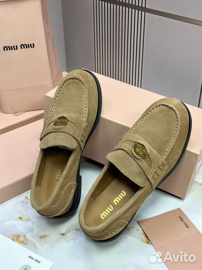 Мокасины Лоферы женские Miu Miu Размер 36-40