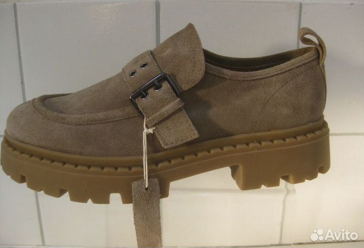 Лоферы нат. замша 41 Marks and Spencer UK