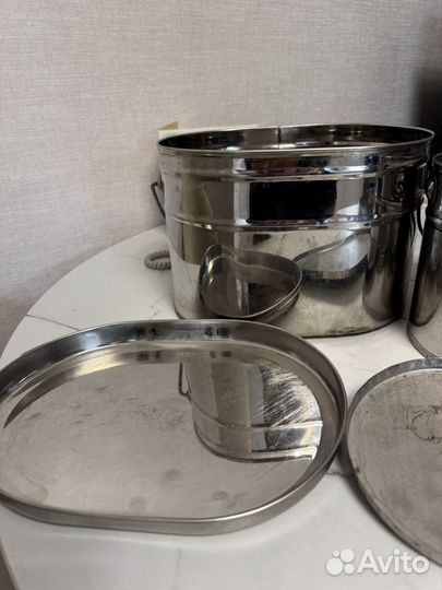 Котлы туристические 3,5л, 4л, 7л