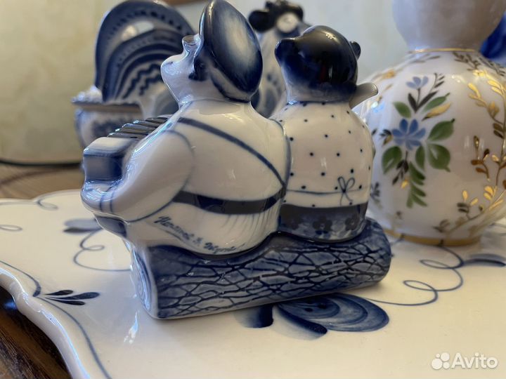 Фигурка Гжель Неплюев