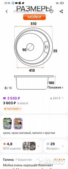 Мойка для кухни новая