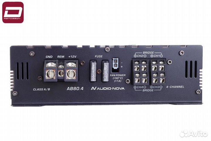 Audio nova AB80.4 4-х канальный усилитель, Clas